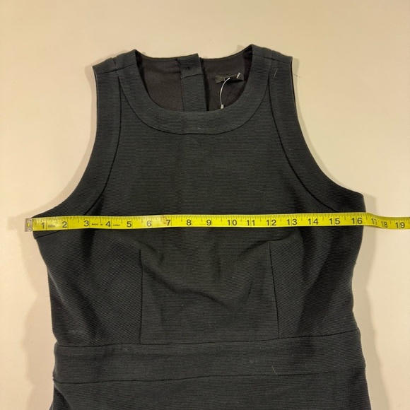 NWOT Ann Taylor Button Back Halter Sheath Dress Black - Picture 10 of 10